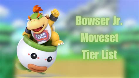 Create a Super Smash Bros Ultimate Bowser Jr. Moveset Tier List - TierMaker