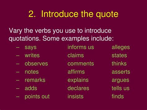 PPT - Using Quotations in Your Writing PowerPoint Presentation, free download - ID:3228073