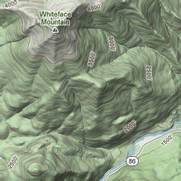 Whiteface mountain hiking trail map | mountainnational