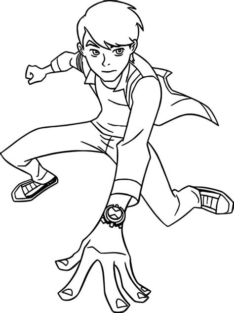 Ben 10 Armodrillo Coloring Pages