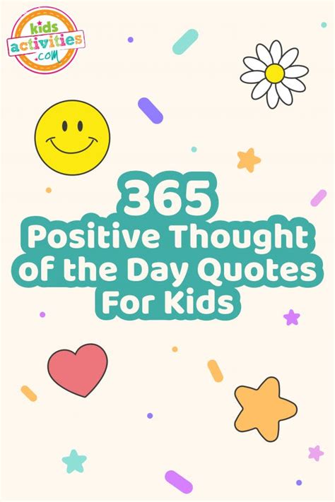 Short Inspirational Quotes For Kids - Heidie Philippine