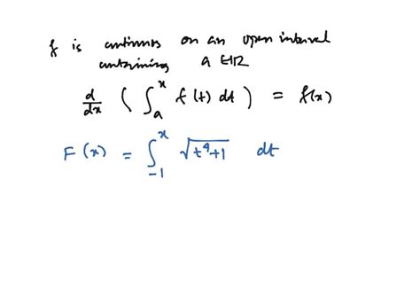 Fundamental theorem of calculus part 2 - tbkesil