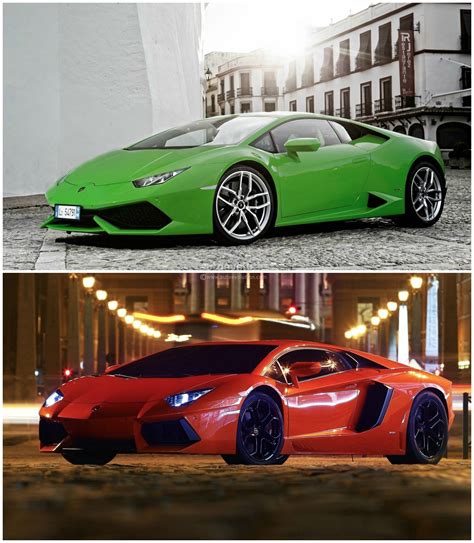 Lamborghini Huracan Vs Aventador