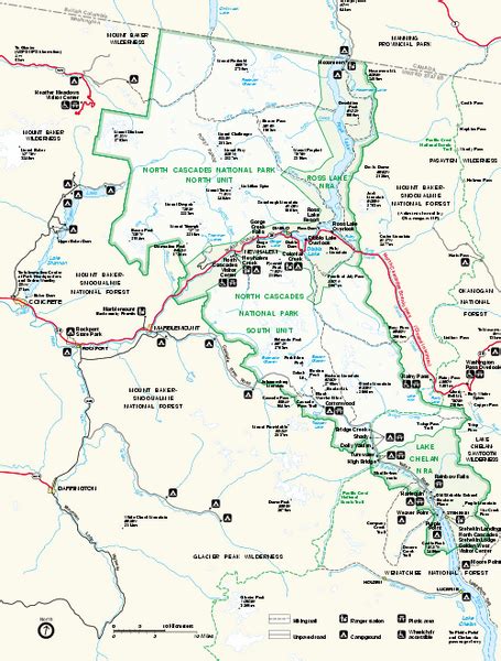 North Cascades National Park map - North Cascades National Park WA • mappery