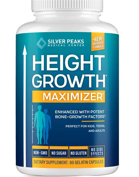 Height Growth Maximizer - Natural Height Pills to Grow Taller - Made in USA - Growth Pills with ...