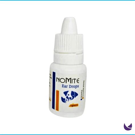 Nomite Ear Drops for Ear Mite Treatment in Cats and Dogs (5ml) - Chubby Meows