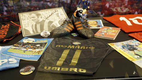 Sports memorabilia, original football items on display at 'Goal ...