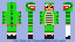 Guy in Dinosaur Suit Minecraft Skin