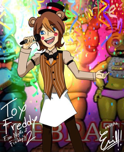 Fnaf 2 Toy Freddy Fan Art by Emil-Inze.deviantart.com on @DeviantArt Fnaf Characters, Fictional ...