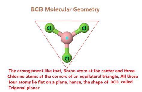 BCl3 lewis structure, molecular geometry, bond angle, hybridization