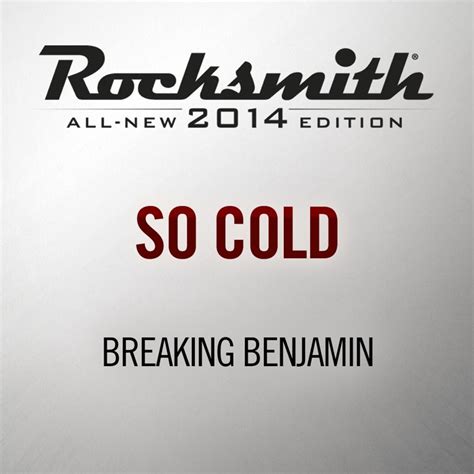 Rocksmith: All-new 2014 Edition - Breaking Benjamin: So Cold (2015) PlayStation 3 box cover art ...