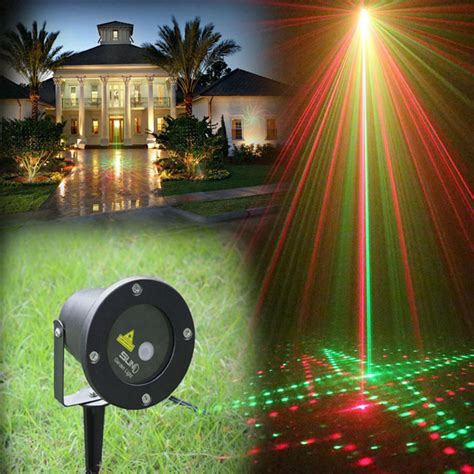 NEW Landscape Outdoor Laser Light Show Projector Waterproof Garden ...