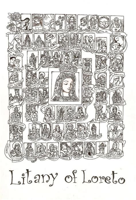 Litany Of Loreto Printable - Printable Word Searches