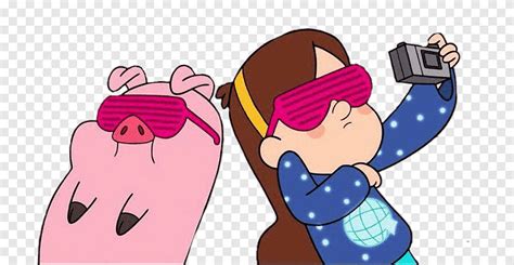 Mabel Pines Dipper Pines Waddles روبي ويندي ، تسقط الجاذبية مابل, png