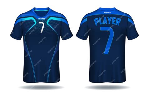 Premium Vector | Soccer jersey template.sport t-shirt design.