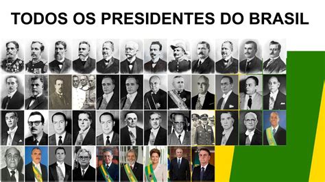 Todos os presidentes do Brasil - 1889 a 2021 - YouTube