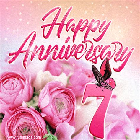 Happy 7th Anniversary GIFs | Funimada.com