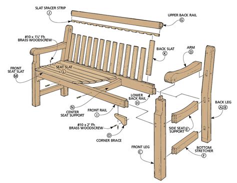 Country Garden Bench Plans - Image to u