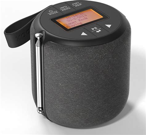 DAB/DAB+ & FM Bluetooth Speaker, Portable Rechargeable DAB Radio with ...