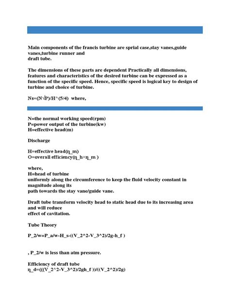 High Efficiency Hydraulic Turbine | PDF | Turbine | Gas Technologies