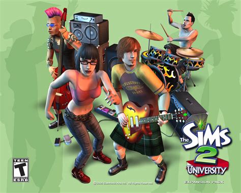 The Sims 2 University - The Sims 2 Wallpaper (815263) - Fanpop