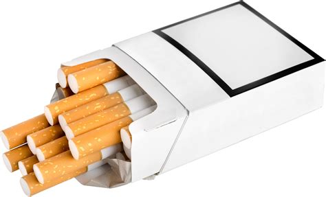 Cigarette pack PNG image transparent image download, size: 3500x2126px