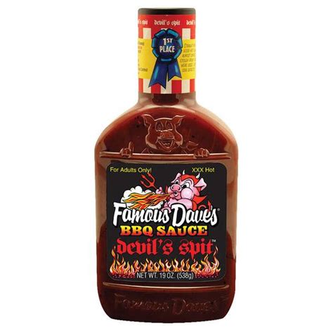 Famous Dave's Devils Spit BBQ Sauce | Blain's Farm & Fleet