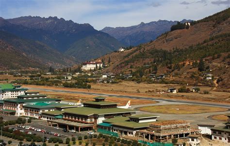 Paro Airport & area (13) | Set of 5 International flights in… | Flickr