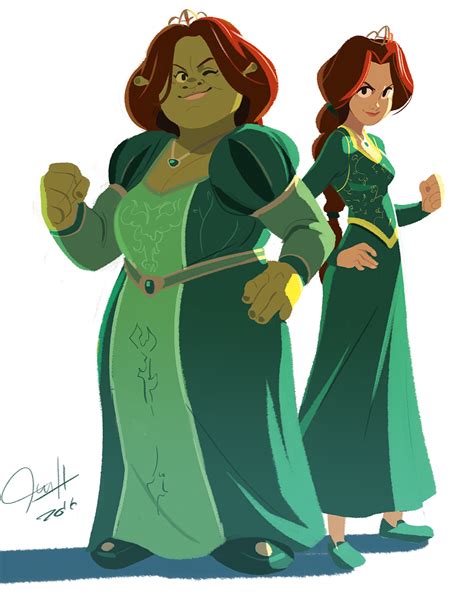 tysonhesse | Dreamworks art, Princess fiona, Fiona shrek