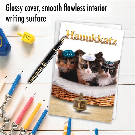 Hanukkatz: Humor Hanukkah Greeting Card - Cat, Kitten