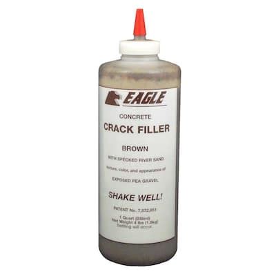 Eagle 1 qt. Bottle of Crack Filler for Brown Exposed Aggregate Concrete ...