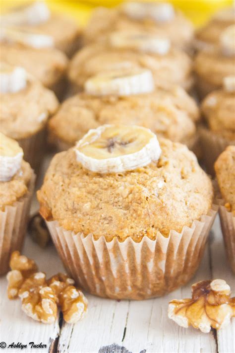 Healthy Banana Nut Muffins - F5 Method