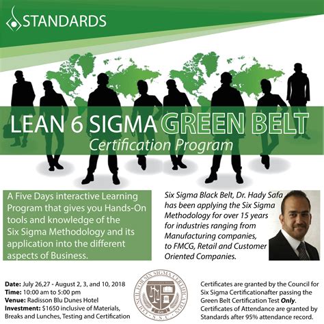 Best Of lean six sigma green belt free certification Sample resume six sigma