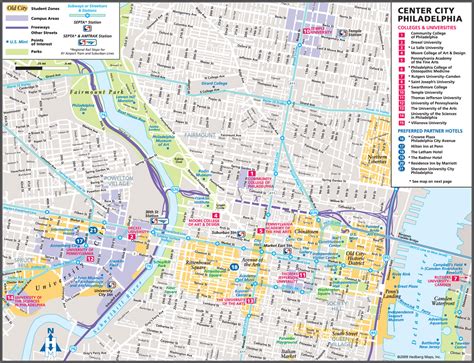 Philadelphia Tourist Map - Philadelphia • mappery