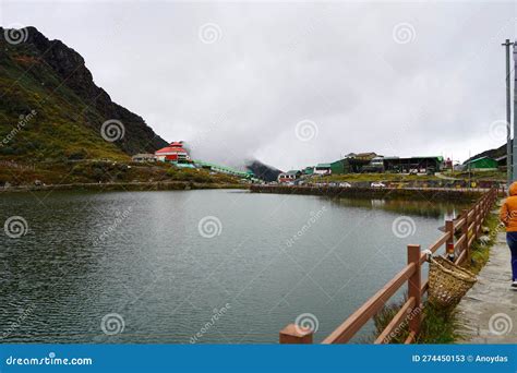 Landscape of Tsomgo Lake or Changu Lake at East Sikkim Stock Image ...