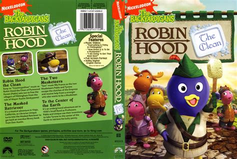 The Backyardigans Robin Hood - TV DVD Scanned Covers - The Backyardigans Robin Hood :: DVD Covers