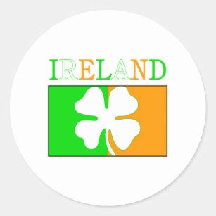 Irish Flag Stickers | Zazzle