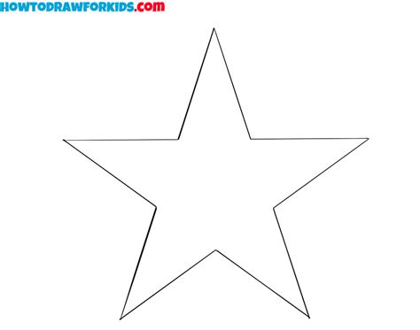 How to Draw a Star - Easy Drawing Tutorial For Kids