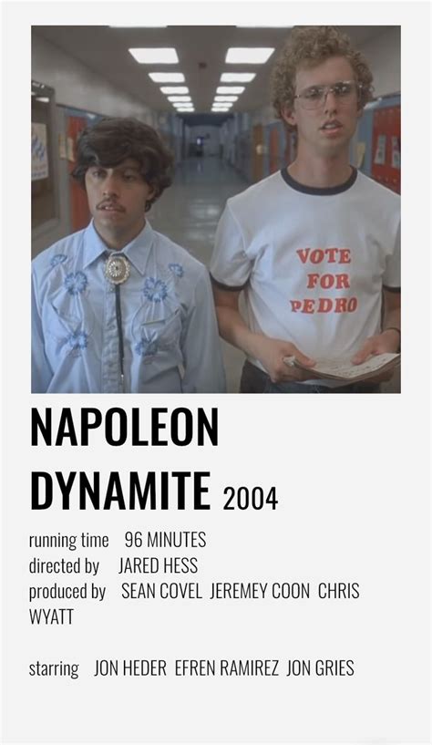 alternative movie poster napoleon dynamite | Napoleon dynamite, Movie ...