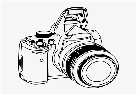 Camera Line Drawing At Getdrawings - Camera Line Art Png PNG Image | Transparent PNG Free ...