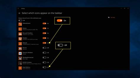 How to Show or Hide Icons in the Windows 10 System Tray