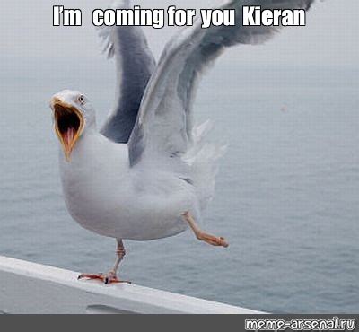 Meme: "I’m coming for you Kieran" - All Templates - Meme-arsenal.com