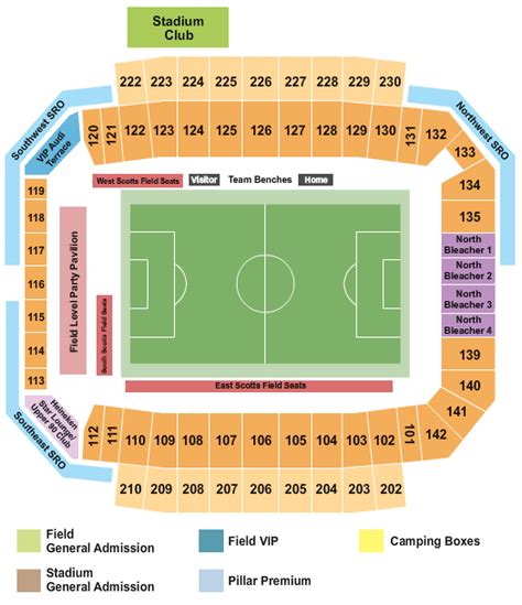 Columbus Crew Stadium Seating Chart | Columbus Crew Stadium Event ...