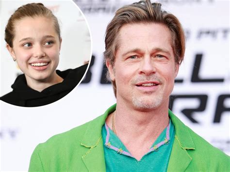 Brad Pitt hace un comentario raro sobre su hija Shiloh en el estreno de 'Bullet Train' - Inicio