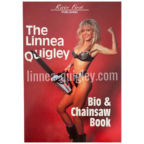 RARE The Linnea Quigley Bio & Chainsaw Book (Autographed) – Linnea Quigley