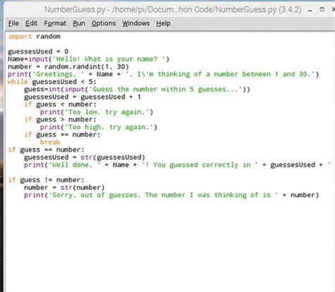 Tablette kann nicht sehen Armstrong guess the number game code in python Mitarbeiter Klang messen