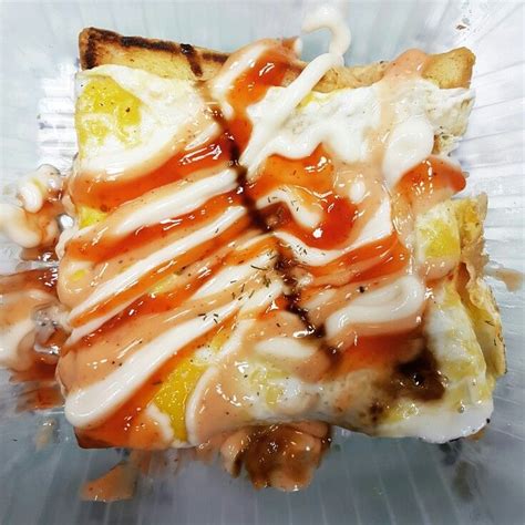 Roti Bakar Telur Meleleh | Telur