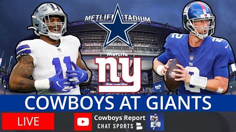 Cowboys vs. Giants Live Streaming Scoreboard, Play-By-Play, Highlights & Stats | NFL Week 15 ...