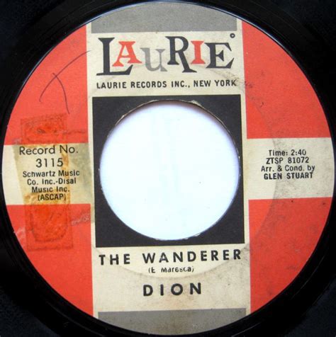 Dion - The Wanderer / The Majestic (1961, Vinyl) | Discogs