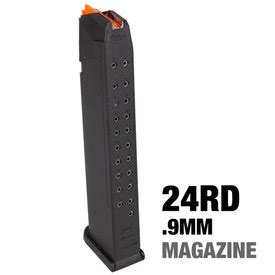 Factory Glock 9mm Extended magazine 24RDS